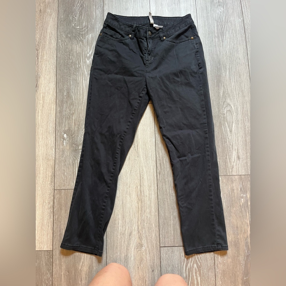 Hanna Andersson Women’s Black Capri Trousers Size 4